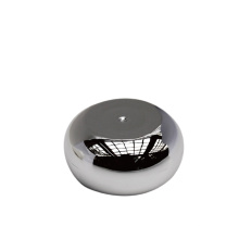 chapeau rond de flip d&#39;argent de pp, chapeau oval de vis d&#39;argent pour le tube